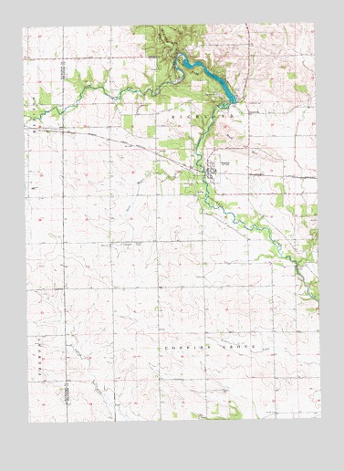 Dundee, IA USGS Topographic Map