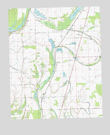 Dundee, MS USGS Topographic Map