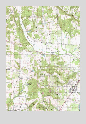 Dundee, OR USGS Topographic Map