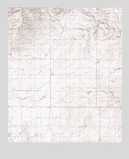 Dunken, NM USGS Topographic Map