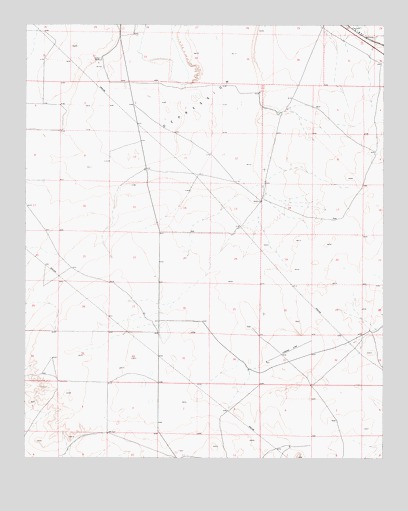 Dunlap Ranch, NM USGS Topographic Map