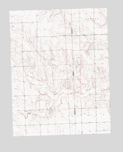 Arapahoe NE, CO USGS Topographic Map