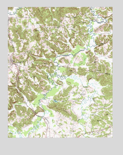 Dunmor, KY USGS Topographic Map