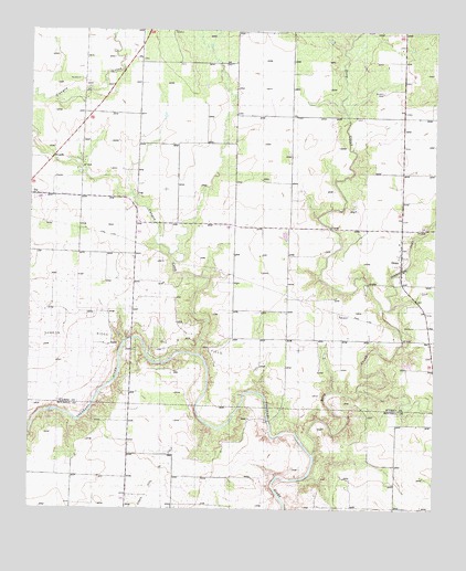 Dunn, TX USGS Topographic Map