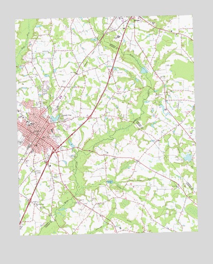 Dunn, NC USGS Topographic Map