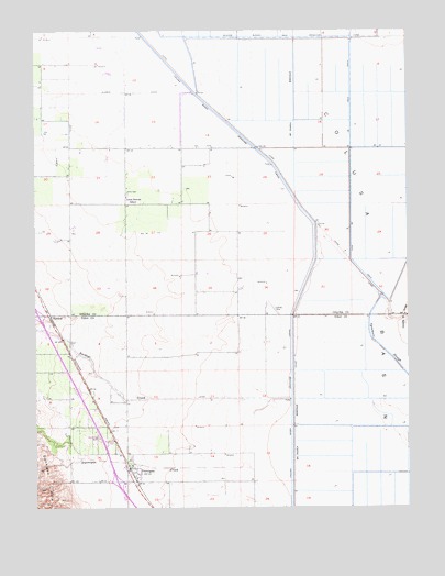 Dunnigan, CA USGS Topographic Map