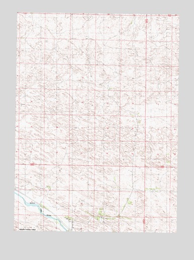 Dunning NW, NE USGS Topographic Map