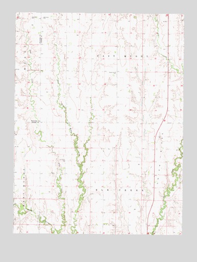 Arapahoe NW, NE USGS Topographic Map