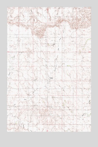 Duplisse Creek North, MT USGS Topographic Map