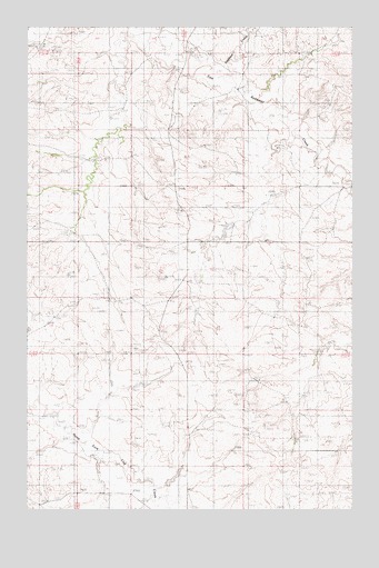 Duplisse Creek South, MT USGS Topographic Map