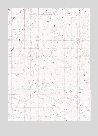 Dupont Creek, WY USGS Topographic Map