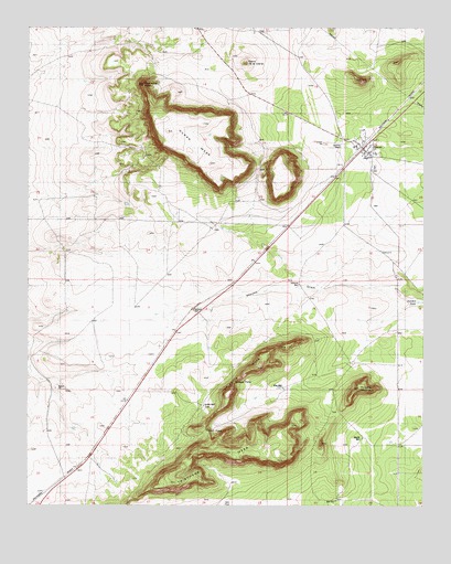 Duran, NM USGS Topographic Map