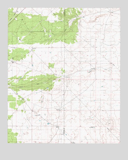 Duran NE, NM USGS Topographic Map