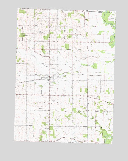 Durand, IL USGS Topographic Map