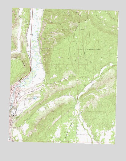 Durango East, CO USGS Topographic Map