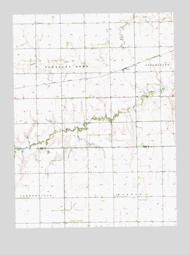 Durant, NE USGS Topographic Map