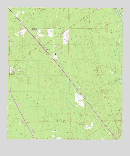 Durbin, FL USGS Topographic Map