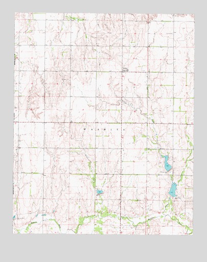 Durham, OK USGS Topographic Map