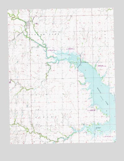 Durham, KS USGS Topographic Map