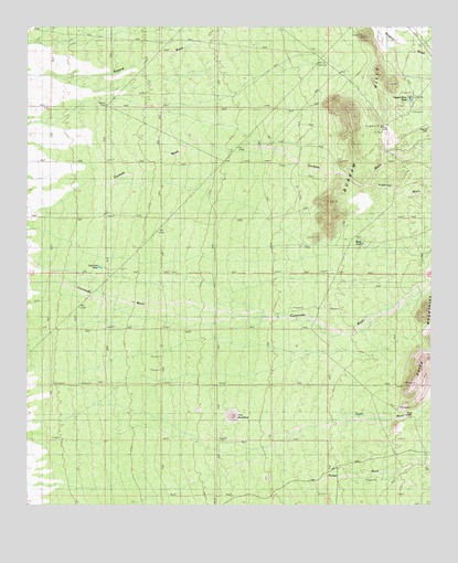 Durham Hills, AZ USGS Topographic Map