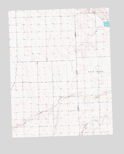 Durkee Creek SE, CO USGS Topographic Map