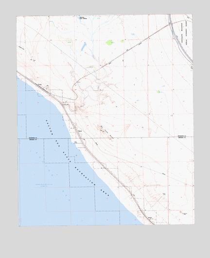 Durmid, CA USGS Topographic Map