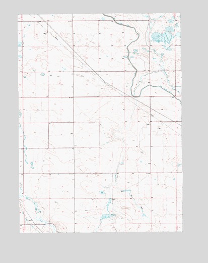 Duroc, WY USGS Topographic Map