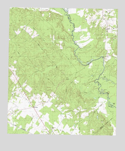 Durst Lakes, TX USGS Topographic Map