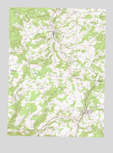 Dushore, PA USGS Topographic Map