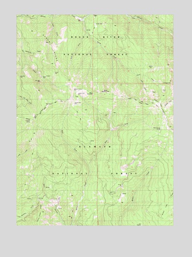 Dutch Creek, CA USGS Topographic Map