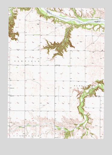 Dutch Creek, NE USGS Topographic Map