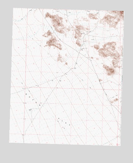 Dutch Flat NW, AZ USGS Topographic Map