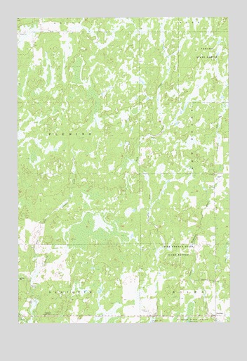 Duxbury, MN USGS Topographic Map