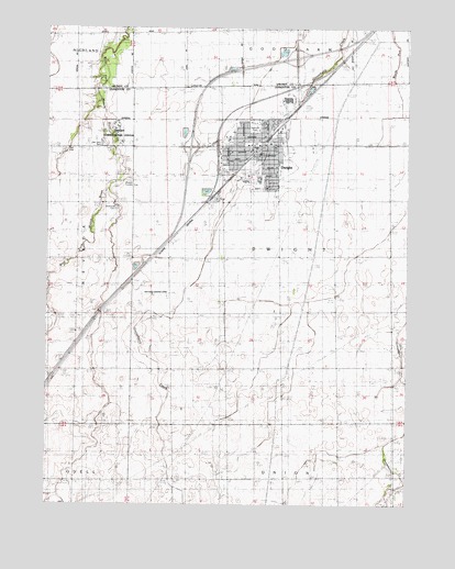 Dwight, IL USGS Topographic Map