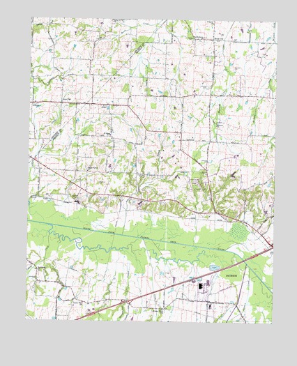 Adair, TN USGS Topographic Map
