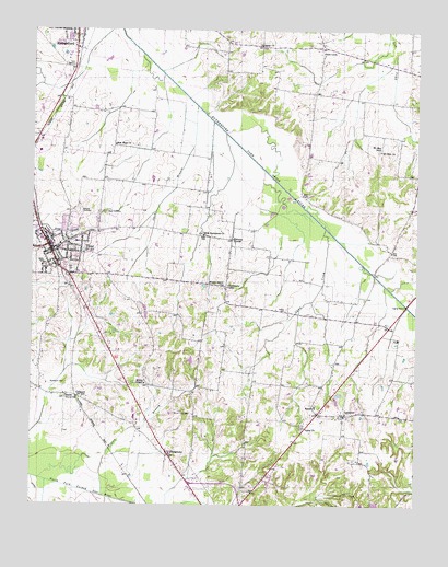 Dyer, TN USGS Topographic Map