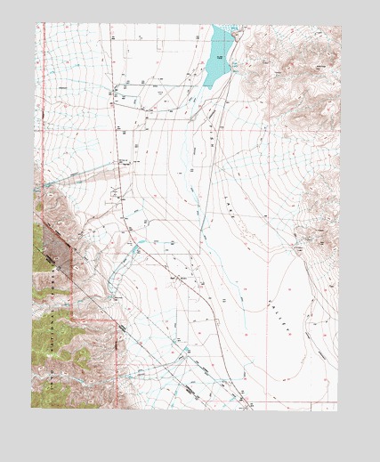Dyer, NV USGS Topographic Map