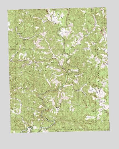 Dykes, KY USGS Topographic Map