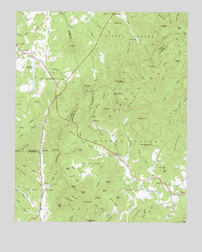Dysartsville, NC USGS Topographic Map