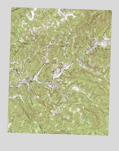 Eagan, TN USGS Topographic Map