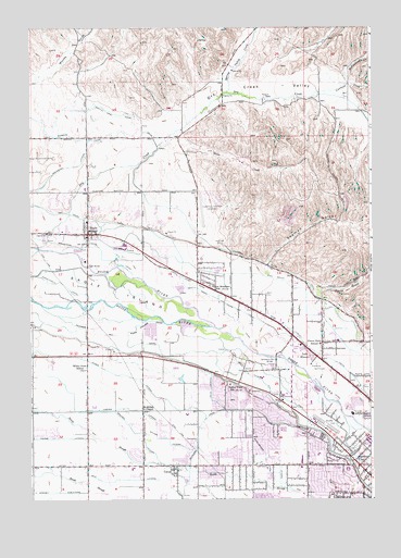 Eagle, ID USGS Topographic Map