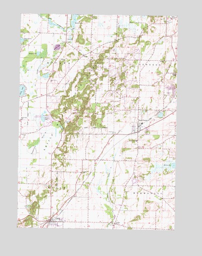 Eagle, WI USGS Topographic Map