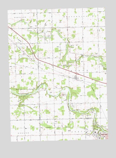 Eagle, MI USGS Topographic Map
