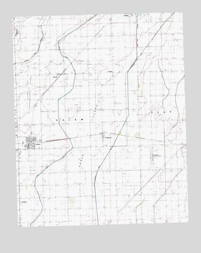 Arbyrd, MO USGS Topographic Map