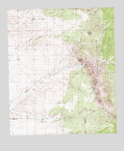 Eagle Eye Peak, NM USGS Topographic Map