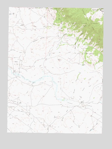 Eagle Hill, CO USGS Topographic Map