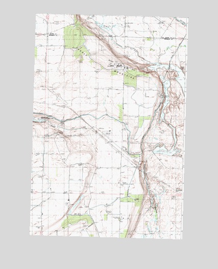 Eagle Lakes, WA USGS Topographic Map