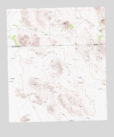 Eagle Mountain, NM USGS Topographic Map