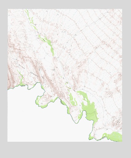 Eagle Mountains SW, TX USGS Topographic Map