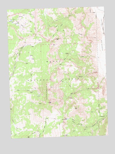 Eagle Peak, CA USGS Topographic Map